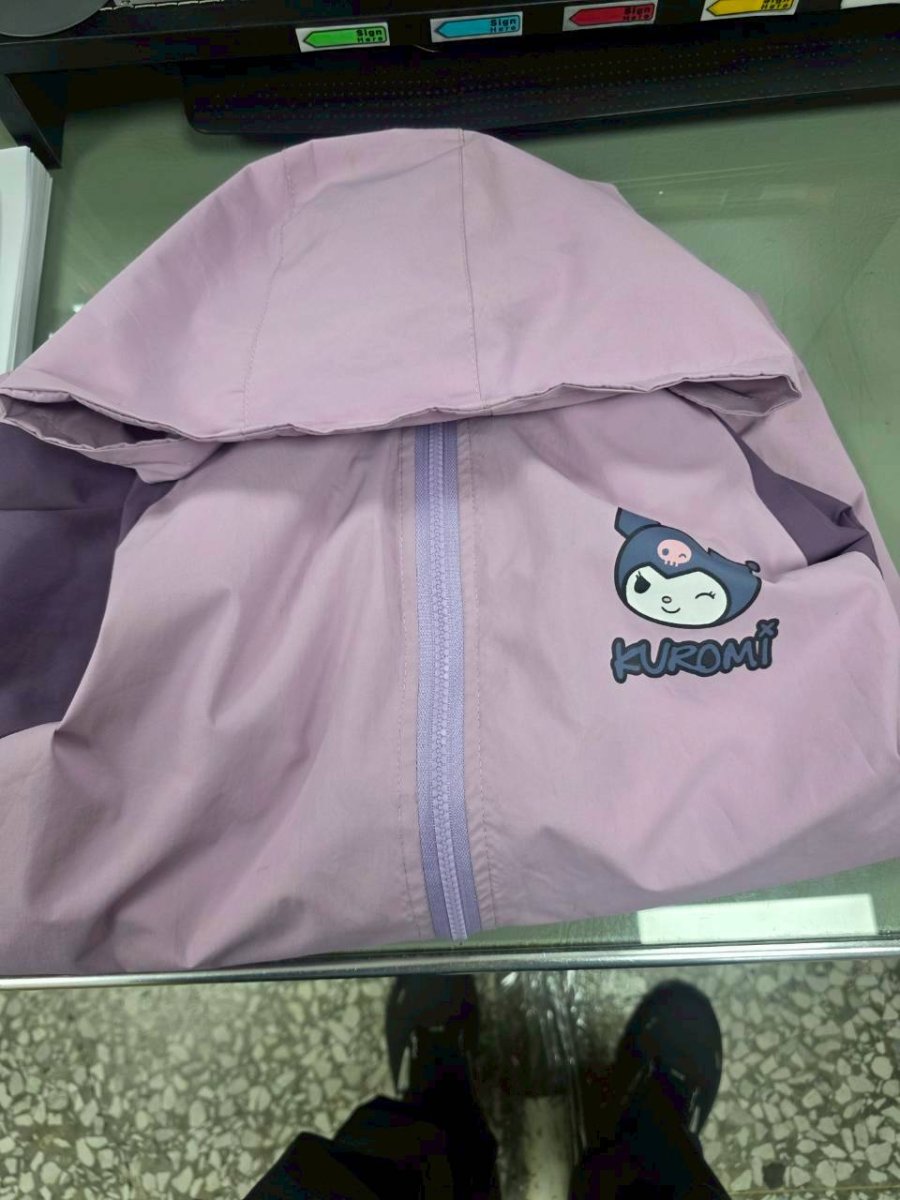 紫色庫洛米外套